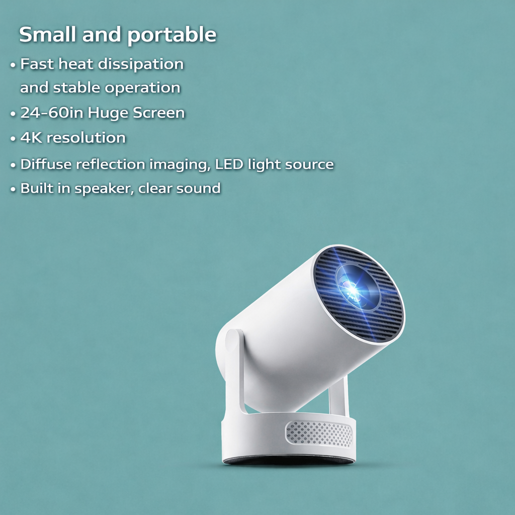 PocketVue - Premium 4K Smart Projector